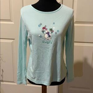 Bechamel Christmas top. Size small. NWT